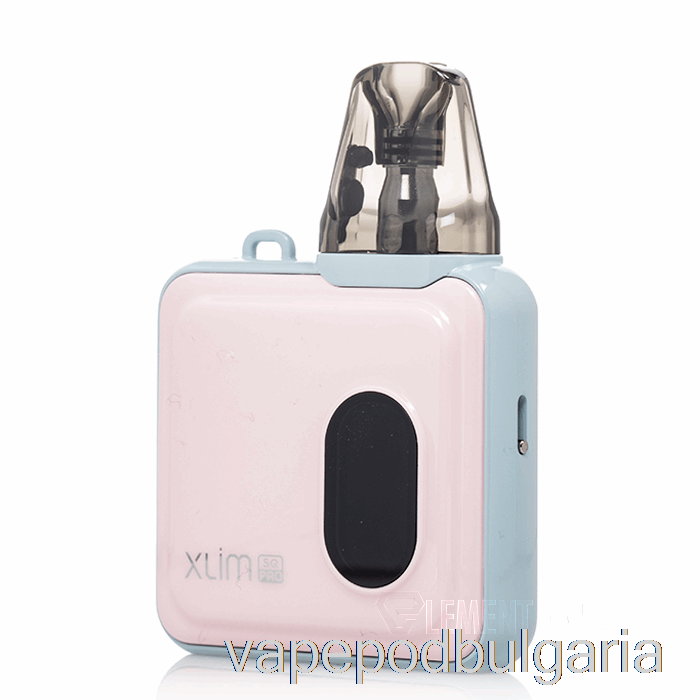 Vape 10000 Дръпки Oxva Xlim Sq Pro 30w Pod System пастелно розово